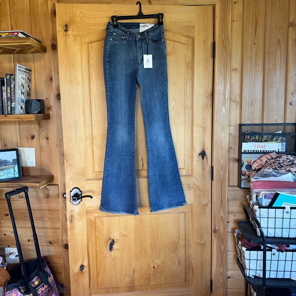 Stylish Blue Flare Jeans